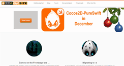 Desktop Screenshot of cocos2d-objc.org